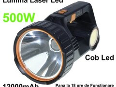 LANTERNA TD-3600 CU LED 500W + COB